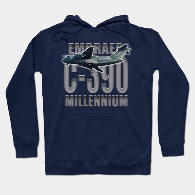 Embraer C-390 Millennium Hoodie by Caravele